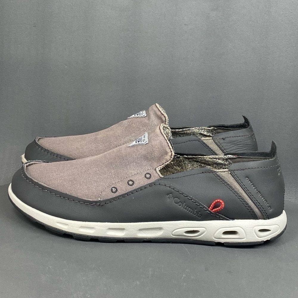 Columbia Gray Athletic Slip-On Shoes with Ventilation